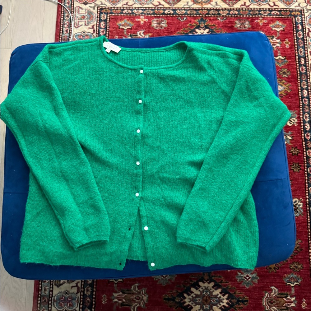 NEVER WORN Sezane Gaspars cardigan, alpaca and mohair blend